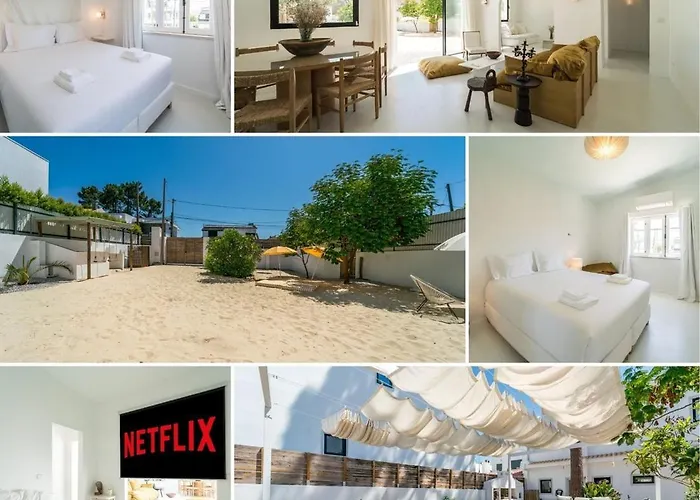 Spacious Garden & Cinema Costa Da Caparica | By Airnest 빌라 차르네카
